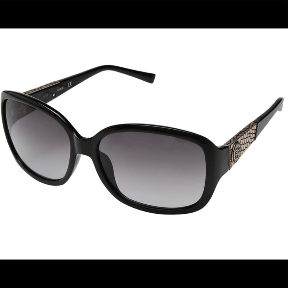 Guess Sunglasses Black Gold
